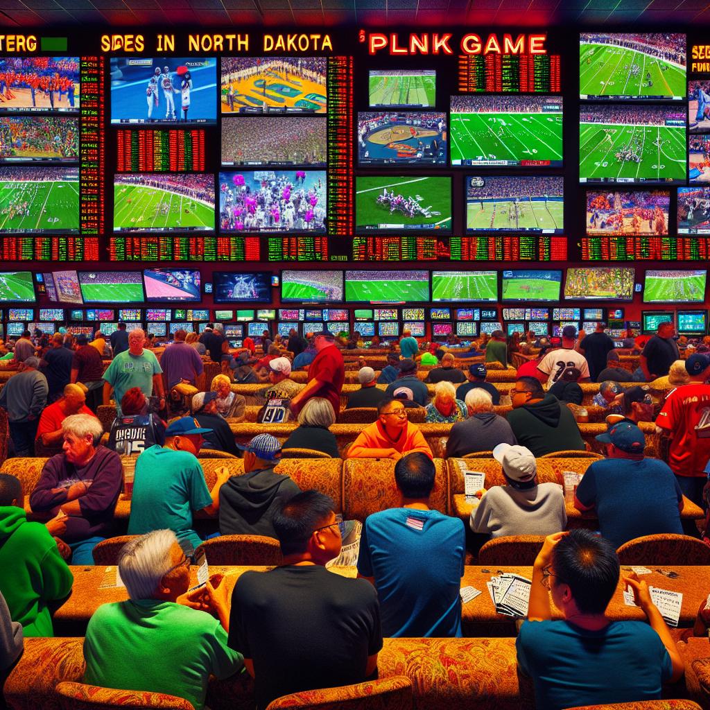 North Dakota Sports Betting at Plnkgame